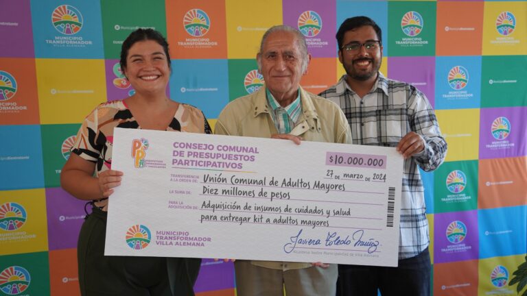 REMANENTES DE PRESUPUESTOS PARTICIPATIVOS FINANCIARÁN A INSTITUCIONES DE ORDEN PÚBLICO, MEDIO AMBIENTE Y PERSONAS MAYORES EN VILLA ALEMANA