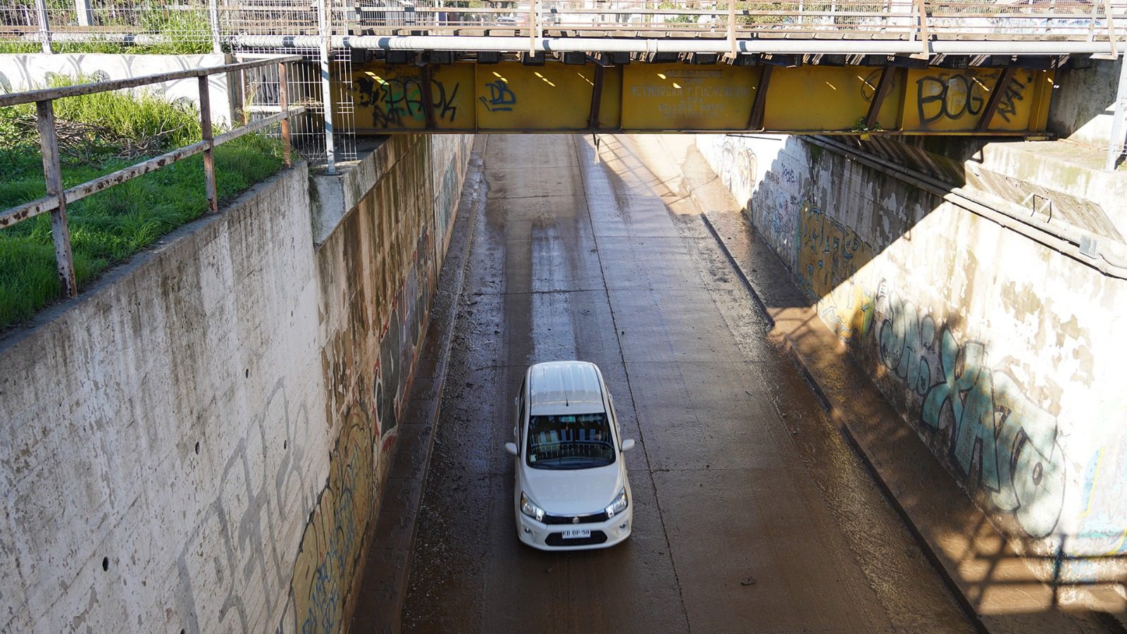 CONCLUYEN LABORES DE DRENAJE DEL PASO BAJO NIVEL IGNACIO CARRERA PINTO EN VILLA ALEMANA