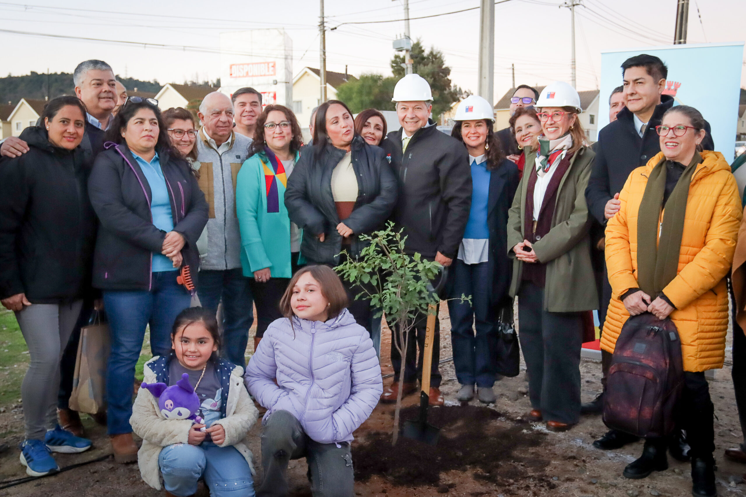 Tras años de espera, inician obras de anhelada Plaza Los Pasionistas en Peñablanca