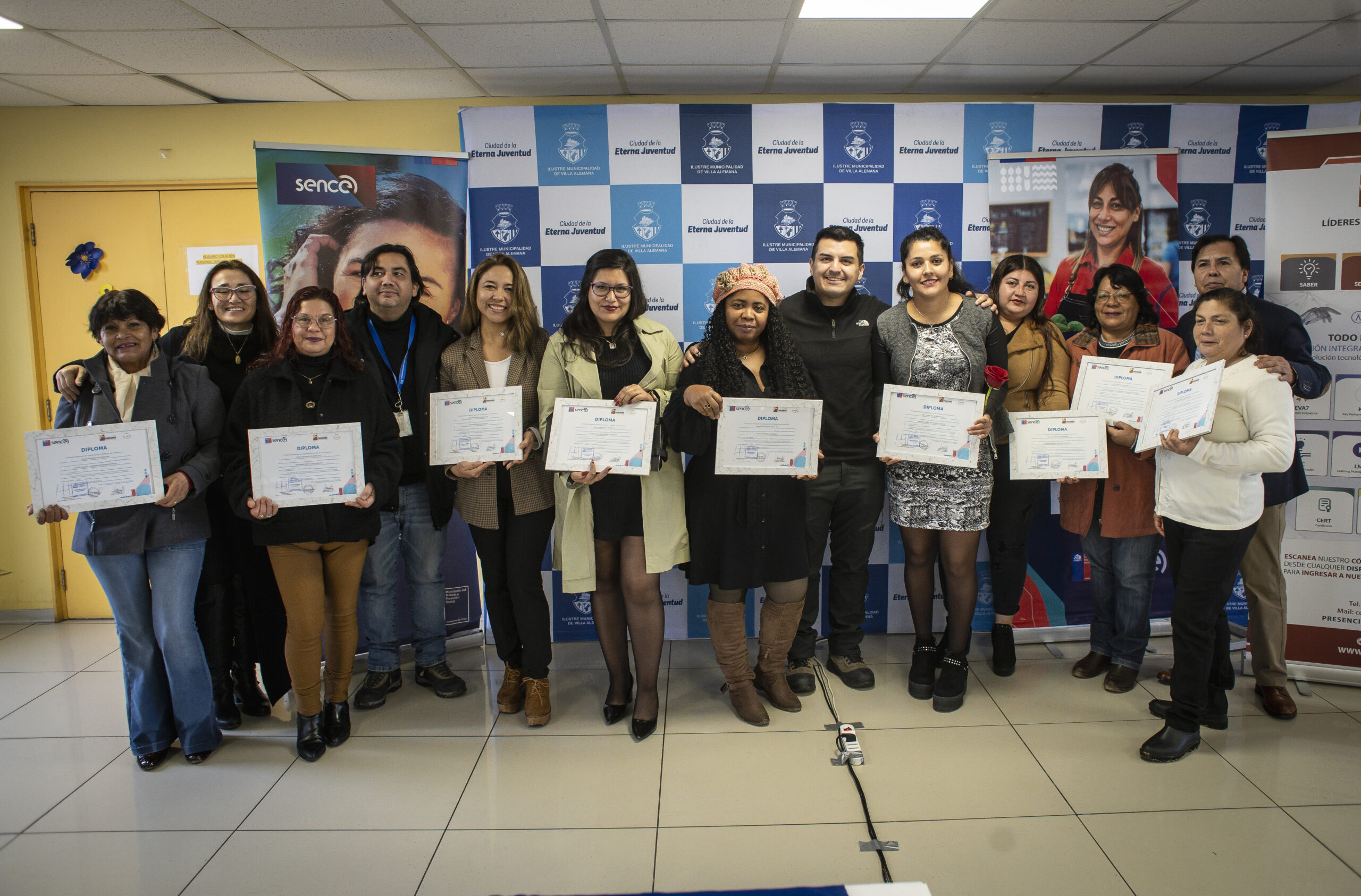 Municipio de Villa Alemana impulsa empleabilidad y cuidado con formación certificada