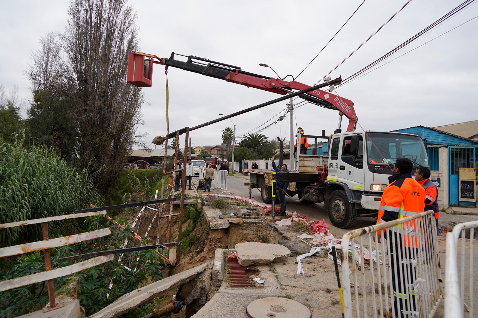 Alcalde Nelson Estay celebra aprobación técnica para construcción de nuevo Puente Los Ciruelos