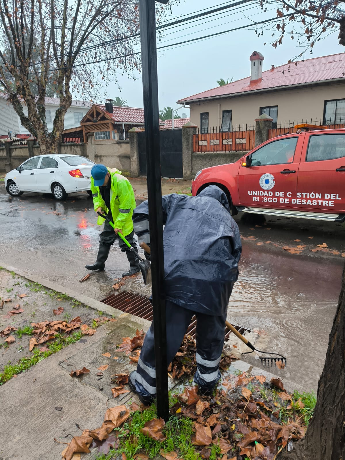 Villa Alemana resistió intensas lluvias que acumularon 129 milímetros de agua en últimas 48 horas