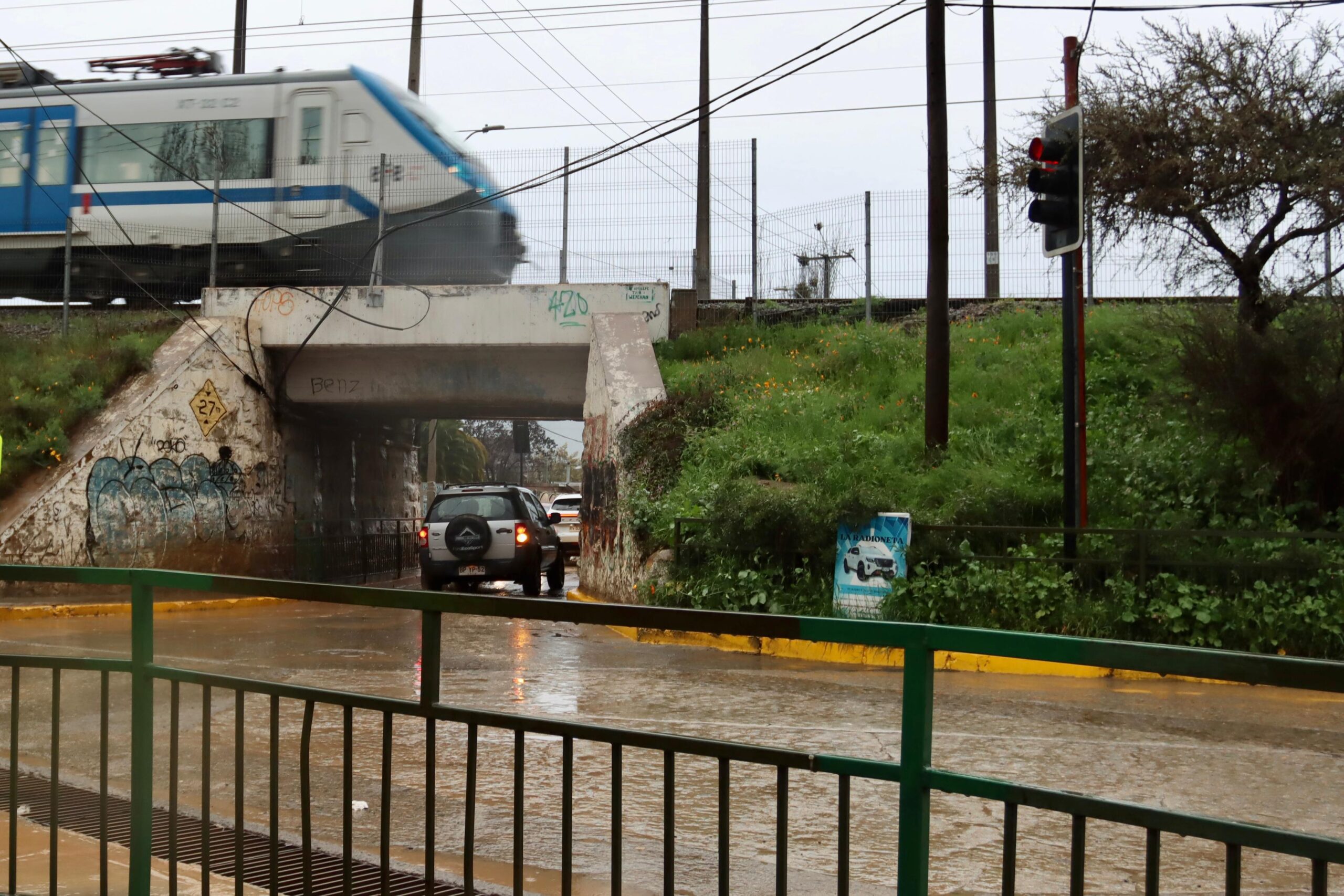 60,1 mm de agua caída se registran en la comuna de Villa Alemana