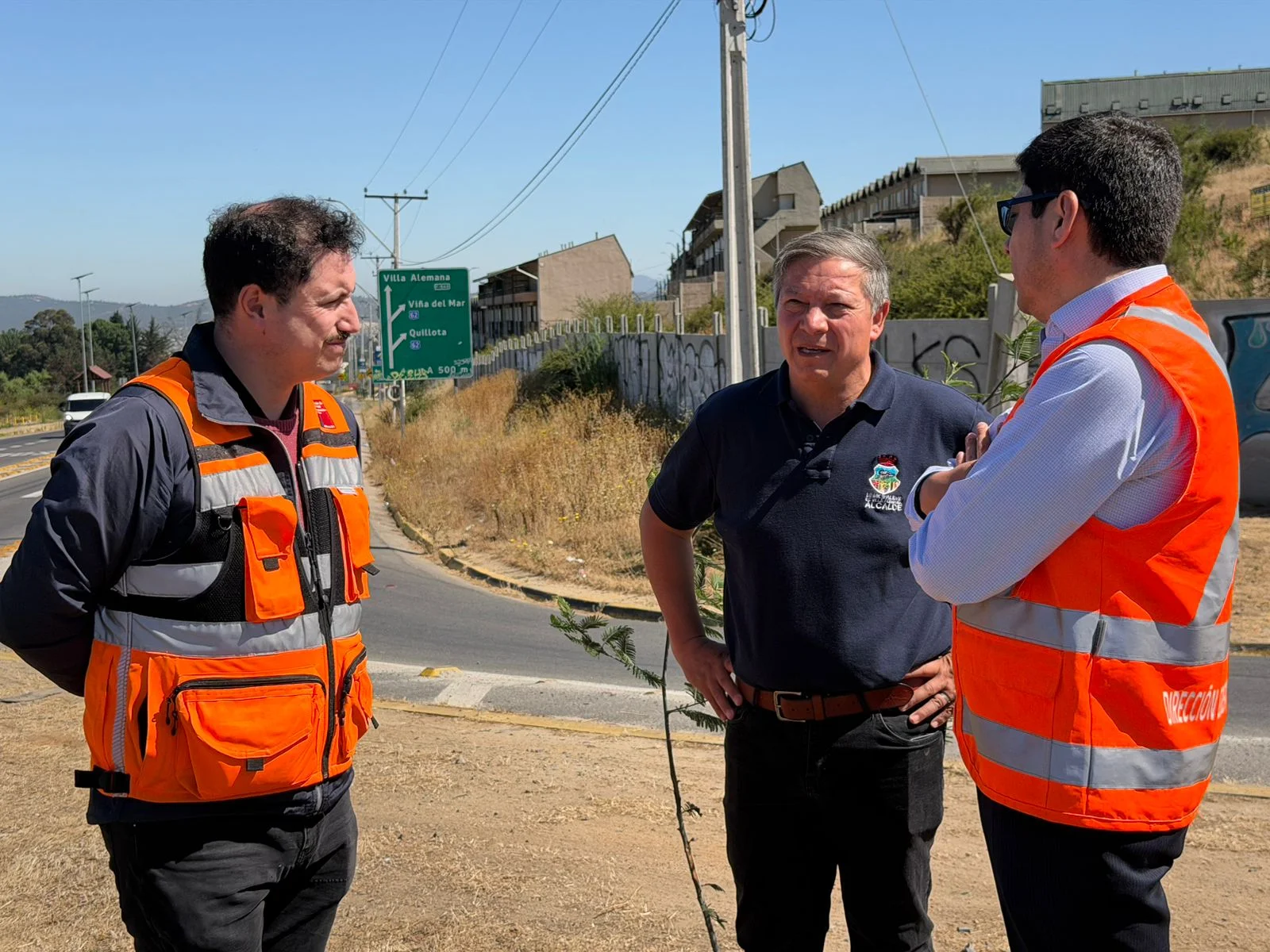 Alcalde de Villa Alemana valora inicio de trabajos de limpieza en caminos de sectores rurales tras gestión provincial
