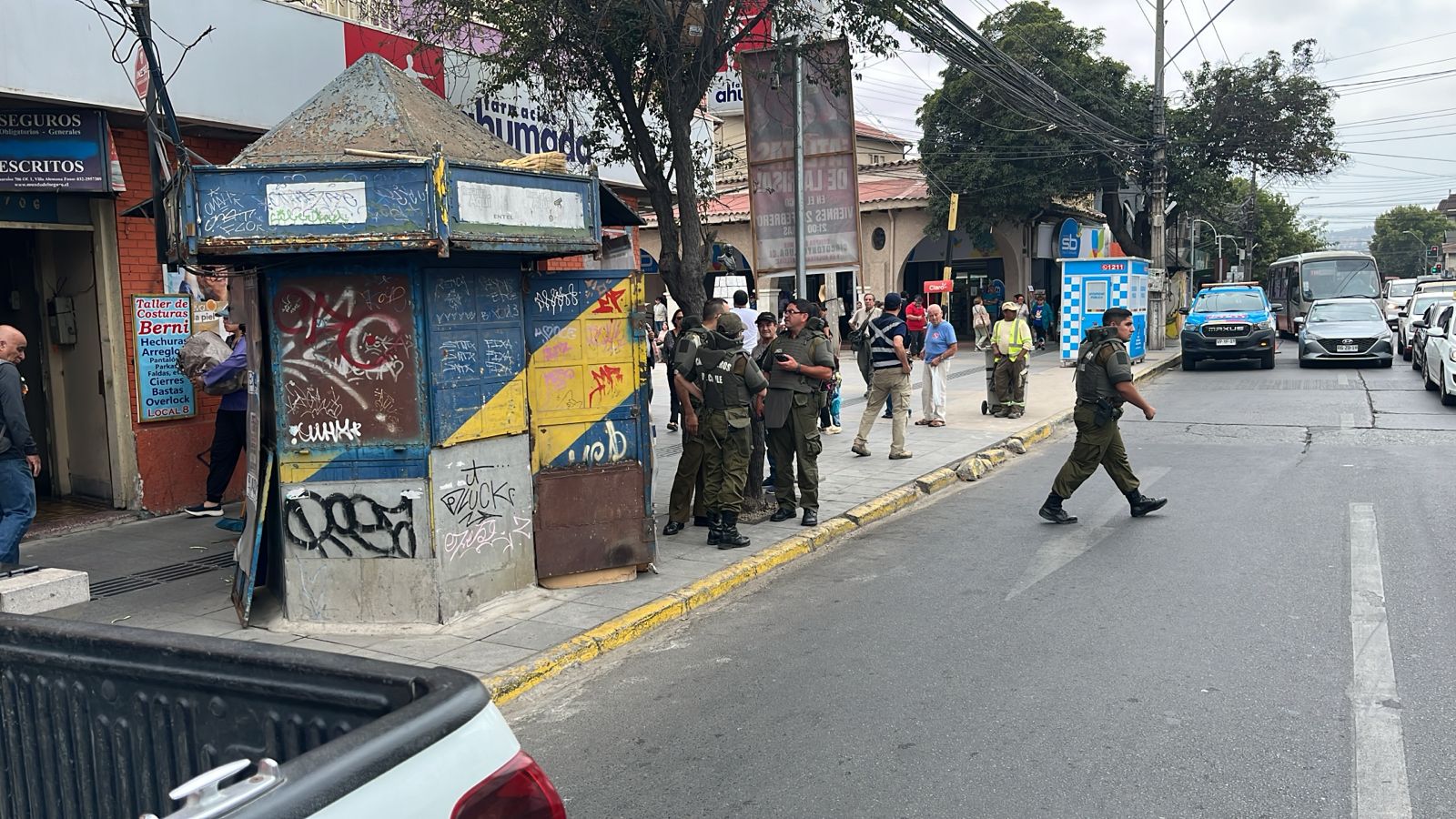 Copamiento territorial en el centro de Villa Alemana deja decomisos, recuperación de espacios públicos y un detenido