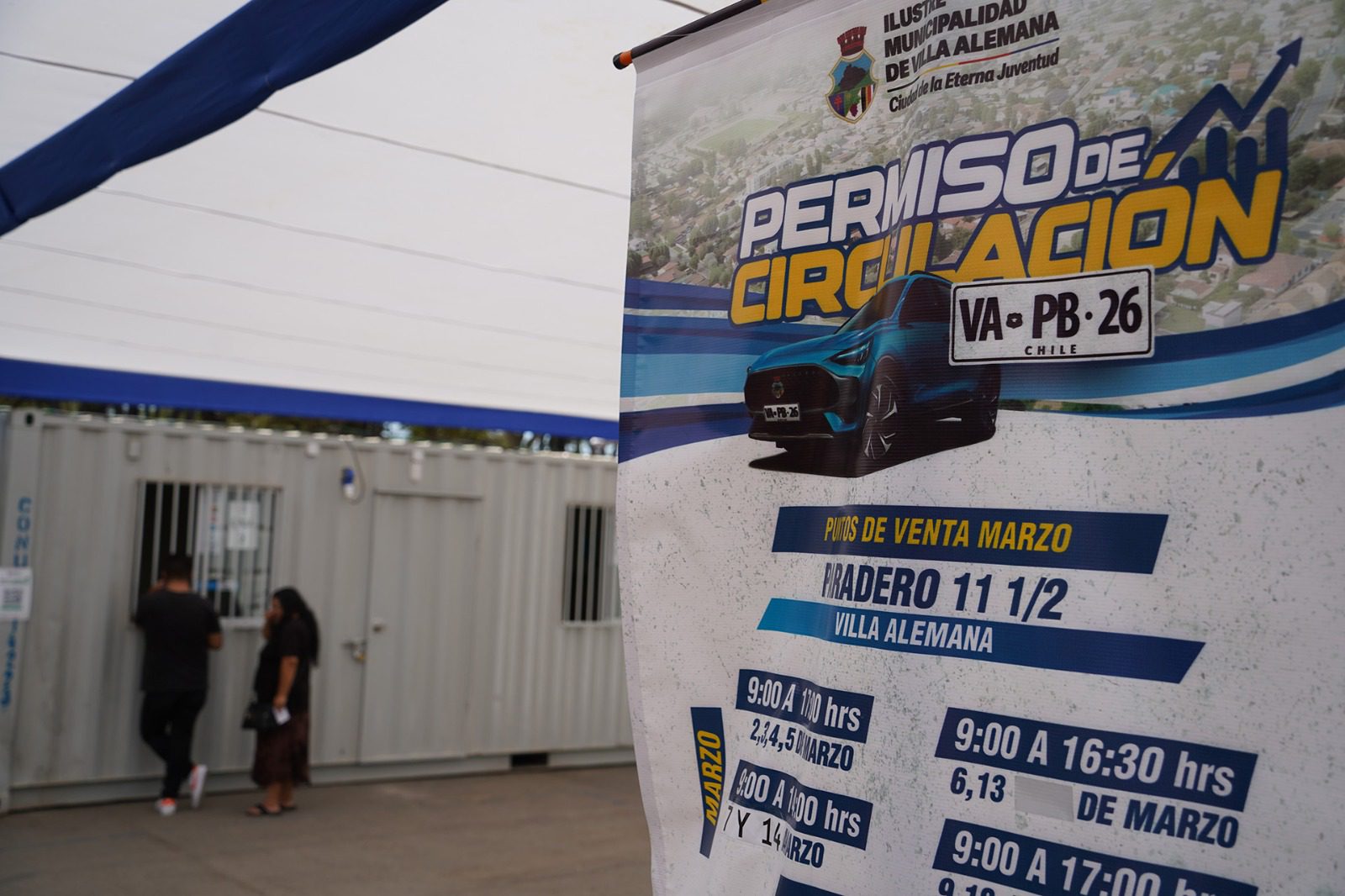 Villa Alemana refuerza atención de pago de Permisos de Circulación con horarios extendidos y apertura los domingos