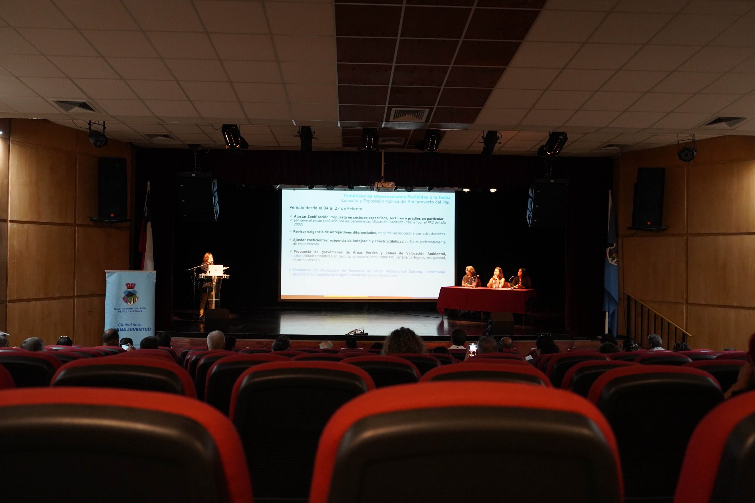 Villa Alemana pone fin a las audiencias públicas en el proceso de actualización del Plan Regulador Comunal