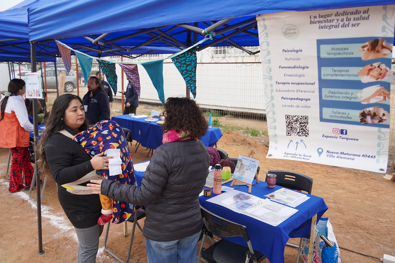 Feria Comunitaria de Cuidados acercó servicios y orientación a vecinos de Villa Alemana