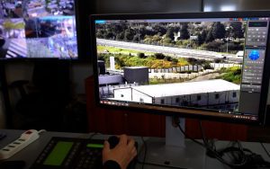 Cámaras de seguridad municipal en Villa Alemana.