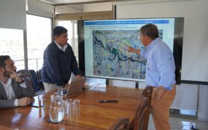 Alcalde Nelson Estay participa en reunión de coordinación con Esval por nuevas obras de agua potable y alcantarillado en Villa Alemana.