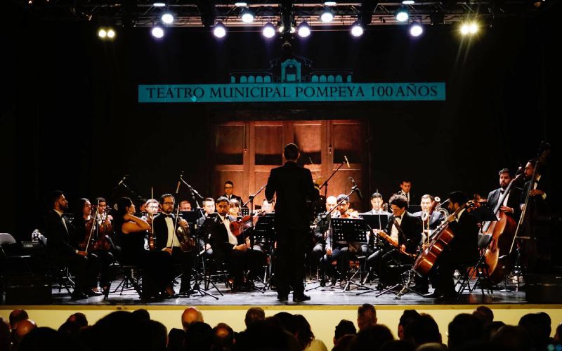 Concierto de Gala por el centenario del Teatro Municipal Pompeya en Villa Alemana.