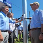 Ministro Arrau destaca liderazgo de Villa Alemana en seguridad pública durante inicio de instalación de postes inteligentes