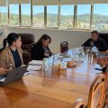 Primera sesión del Comité de Coordinación Operativa de Villa Alemana en el edificio consistorial.